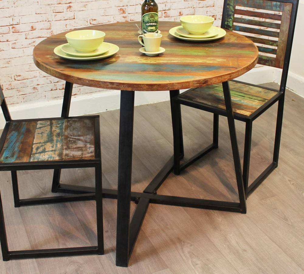 small round dining table